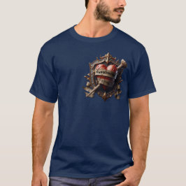 Mörka Alla hjärtans dag T Shirt