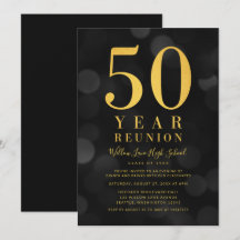 Mörka Bokeh-ljus 50-års klassåterträff