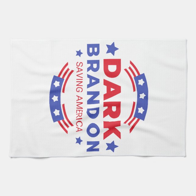 Mörka Brandon  Kökshandduk (Horisontell)