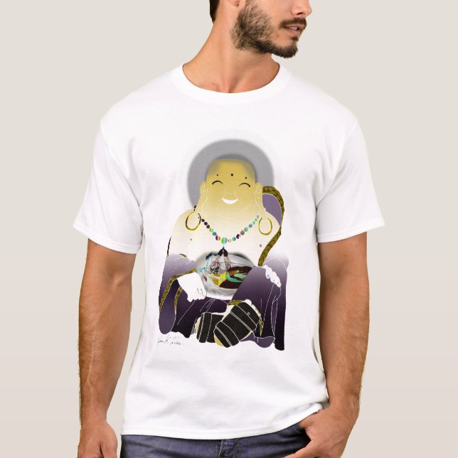 Mörka Buddha T Shirt (Framsida)