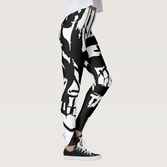MÖRKA CLOWNAR LEGGINGS (Höger)