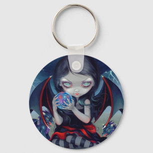 "Mörka Dragonling" Keychain Nyckelring