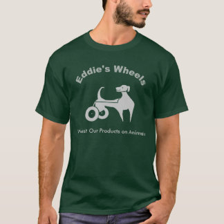Mörka Eddies hjul T-shirt