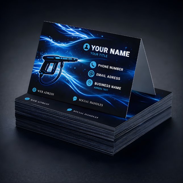 Mörka Galaxen Bostadstryck Tvätt Visitkort (Skapare uppladdad)