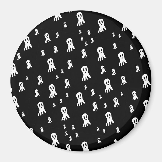 Mörka Halloween-spöken  Magnet (Framsidan)