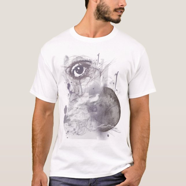 Mörka himmlar t-shirt (Framsida)