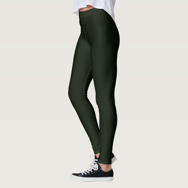 Mörka jägare gröna Leggings  (Vänster)