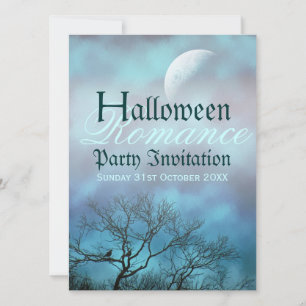 Mörka konster: Halloween-romantik gotiskt bröllop Inbjudningar