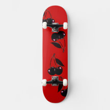 Mörka Körsbär Skateboarddäck