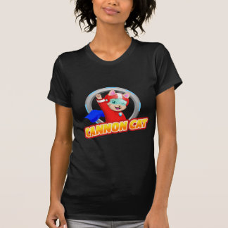 Mörka kvinna för kanonkatt T-tröja! T-shirt