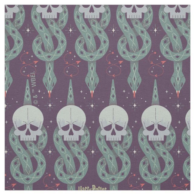 Mörka Märket Geometriskt Ikonmönster Tyg (Provkarta)