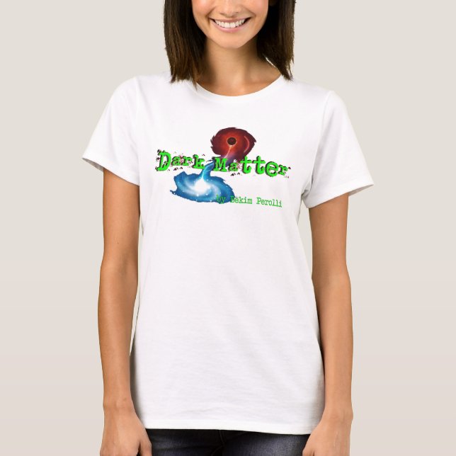 Mörka materiakvinna inpassade tanktop tee shirt (Framsida)