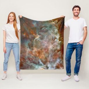 Mörka moln i Carinanebulosan Hubble Space Fleecefilt