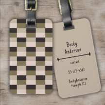 Mörka och beige nyansfärgblock
