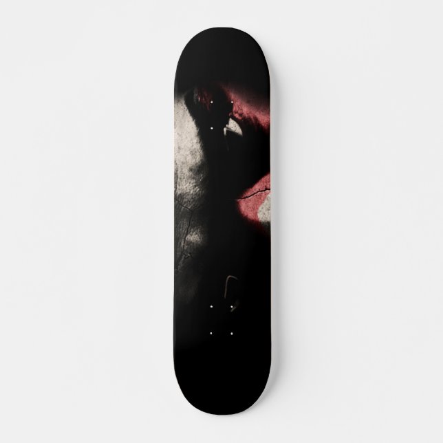 Mörka ögon skateboard bräda 19,5 cm (Framsida)