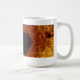 Mörka Penumbral kärnar ur muggen Kaffemugg
