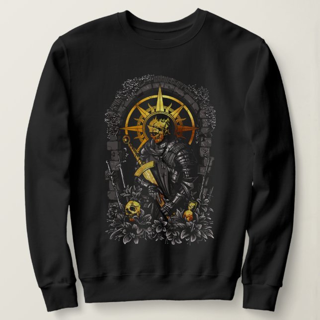 Mörka riddaren: Krigaren i skuggorna T Shirt (Design framsida)