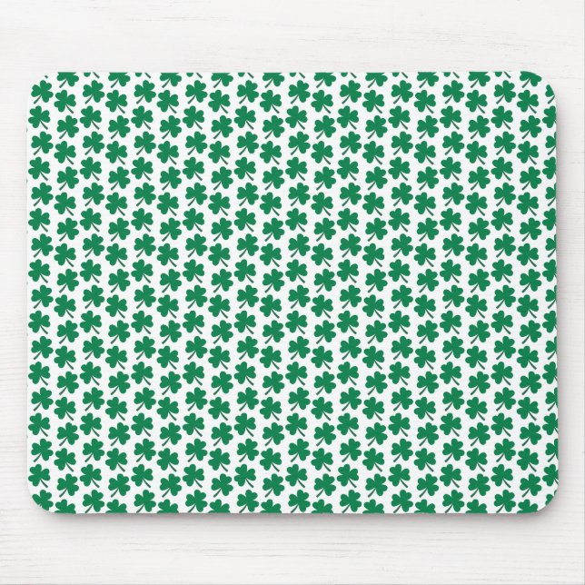 Mörka Shamrocks Vita Musmatta (Framsidan)