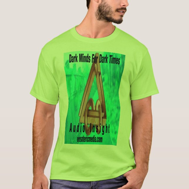 Mörka sinnen för mörka tider Färgade T-shirts (Framsida)