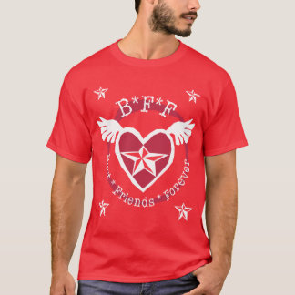 Mörka skjortor: Bästa vänför evigt T-shirt