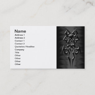 mörka stam- businesscards visitkort