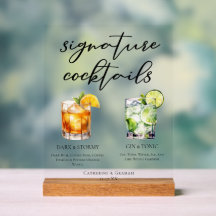 Mörka & Stormiga Gin och Tonic Signaturdrinkar