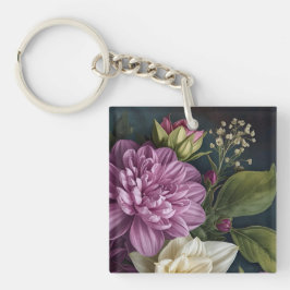 Mörka Vintageblommor