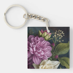 Mörka Vintageblommor