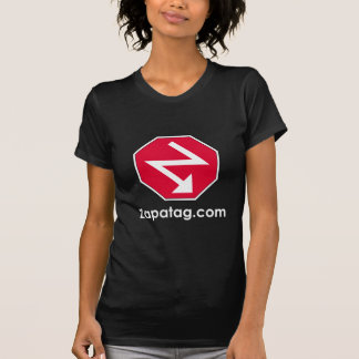 Mörka Zapatag kvinnor Tee Shirt