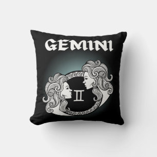 Mörka Zodiaken - Tvillingarna Medeltida astrolog Kudde