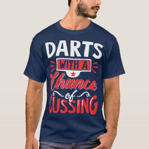 Mörkar med en chans att få kul födelsedag t shirt