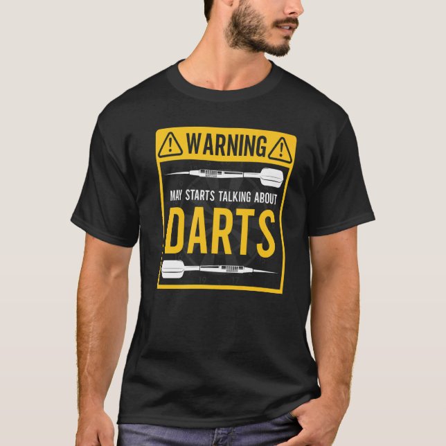 Mörkare med mörka vyer t shirt (Framsida)