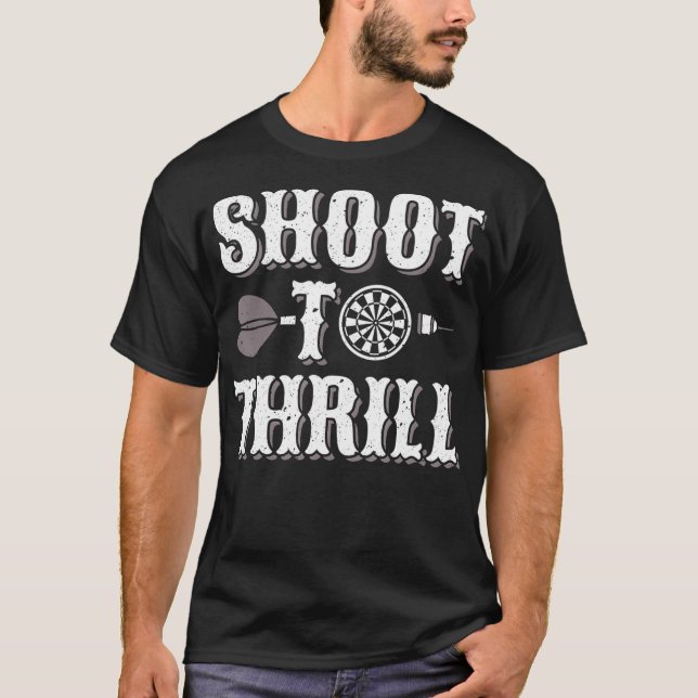 Mörkare - stöt vid strill t shirt (Framsida)