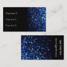 Mörkblå falskt glänsande glitter gnistrar och svar