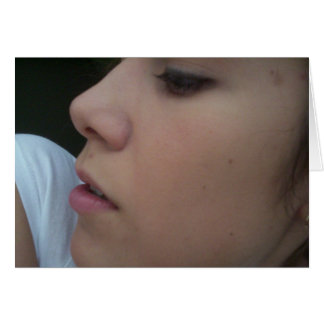 Mörkblå Hälsningskort