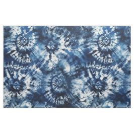 Mörkblå Tie Dye Tyg
