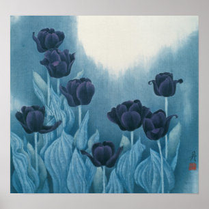 Mörkblommor Poster