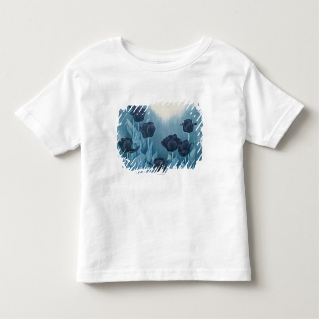 Mörkblommor T Shirt (Framsida)