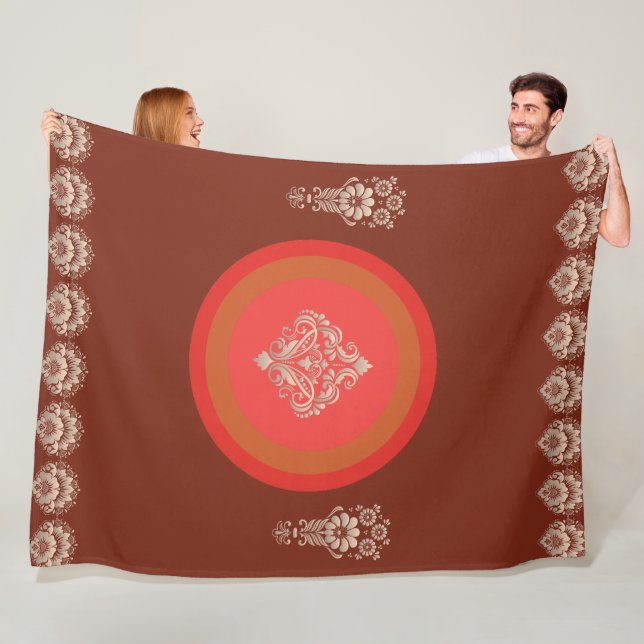 Mörkbrun Fleecefilt (På plats)