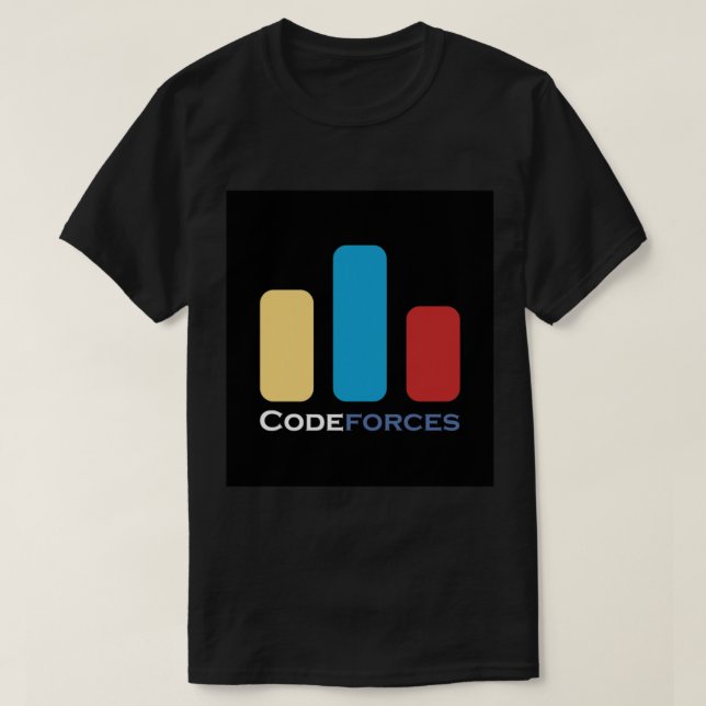 Mörken Codeforce Officiell T Shirt (Design framsida)