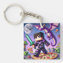 Mörken Dragon Sword för barnens ID-Märkre Blocksty