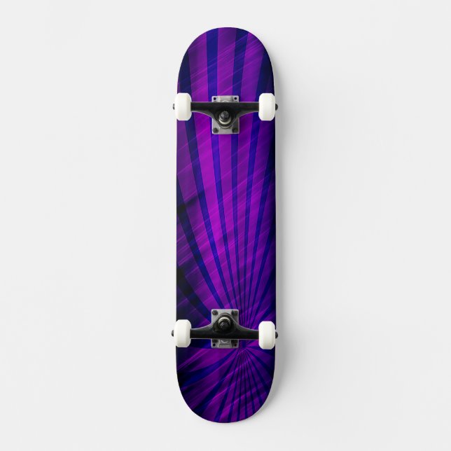Mörken Grunge Burst Mini Skateboard Bräda 18,5 Cm (Framsida)