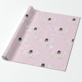 Mörken Hair Stars Rosa Cute Presentpapper