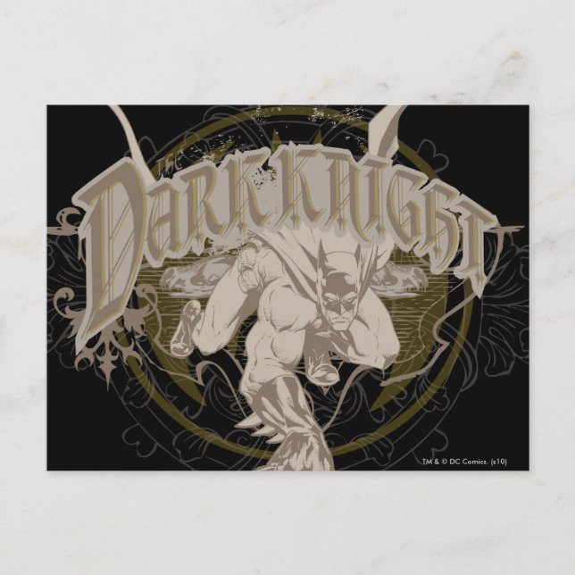 Mörken Knight Vykort (Framsida)