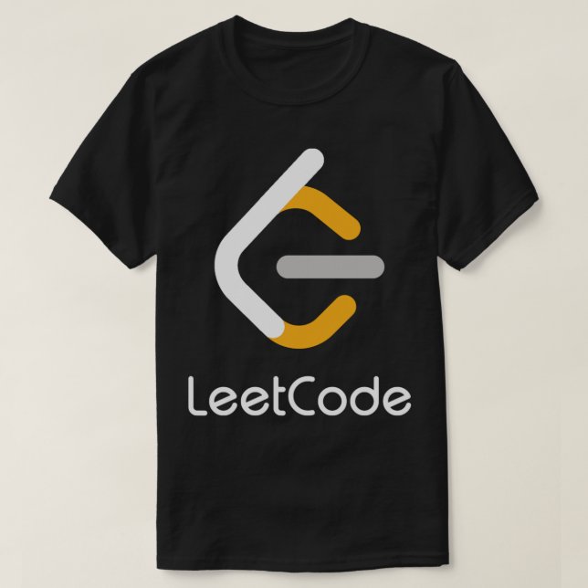 Mörken Leetcode T Shirt (Design framsida)
