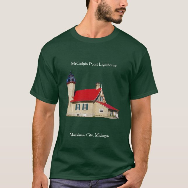 Mörken McGulpin Point Lighthouse 2019 T Shirt (Framsida)
