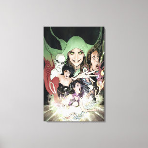 Mörken New 52 - Justice League #1 Canvastryck