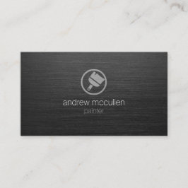 Mörken Painter Verktyg Paintbrush Icon  Brushed Me Visitkort