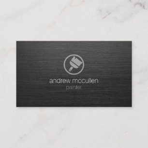 Mörken Painter Verktyg Paintbrush Icon  Brushed Me Visitkort