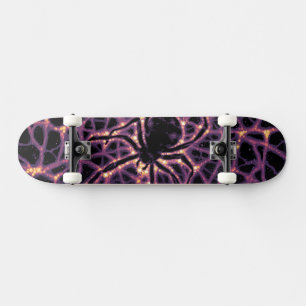 Mörken Poster. Mini Skateboard Bräda 18,5 Cm
